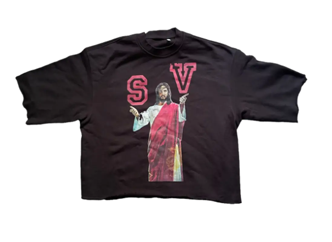 Saint Vanity Black and Burgundy