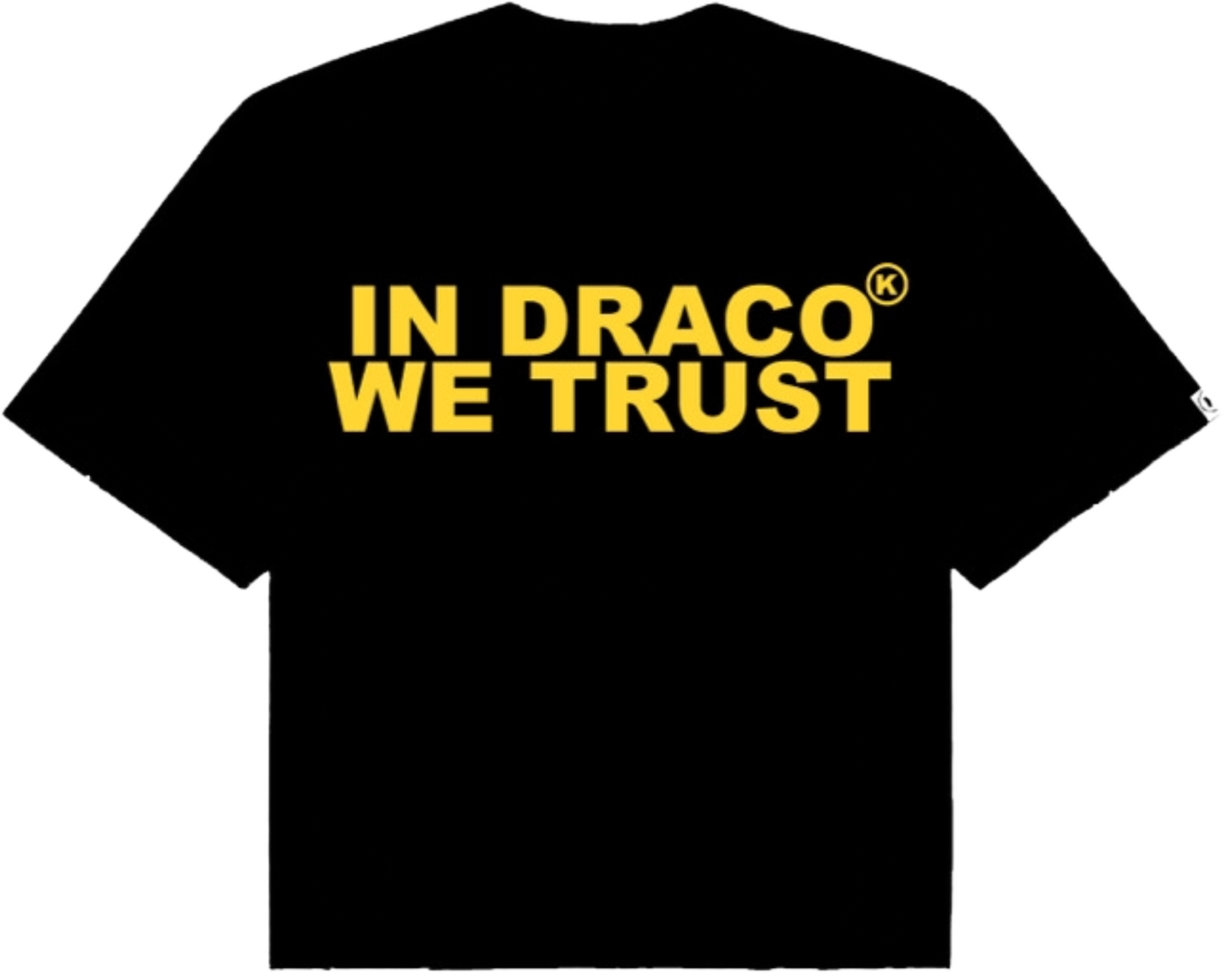 IN DRACO WE TRUST YELLOW