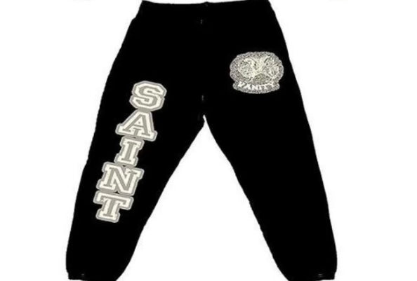 Saint Vanity Black White Sweatpants