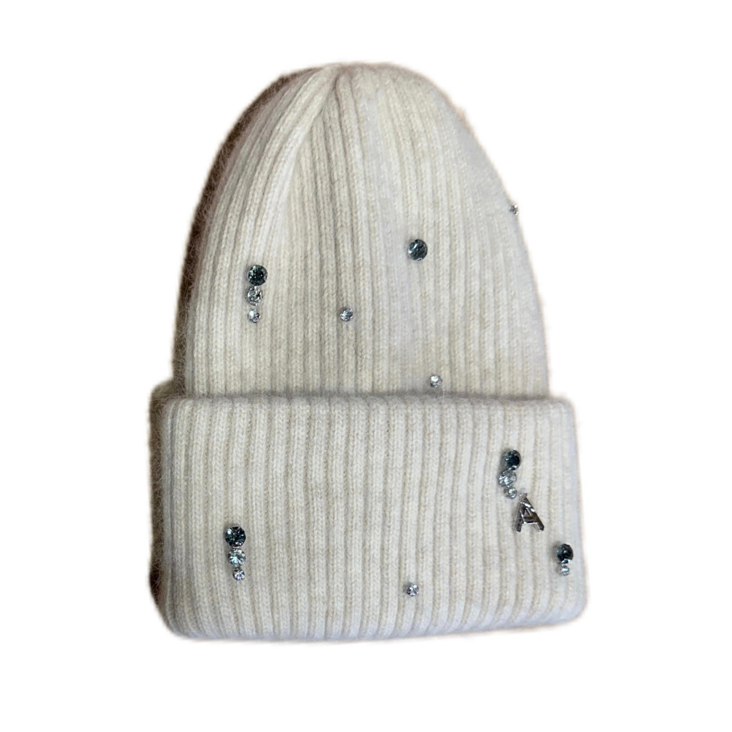 Jewel Beanie Cream
