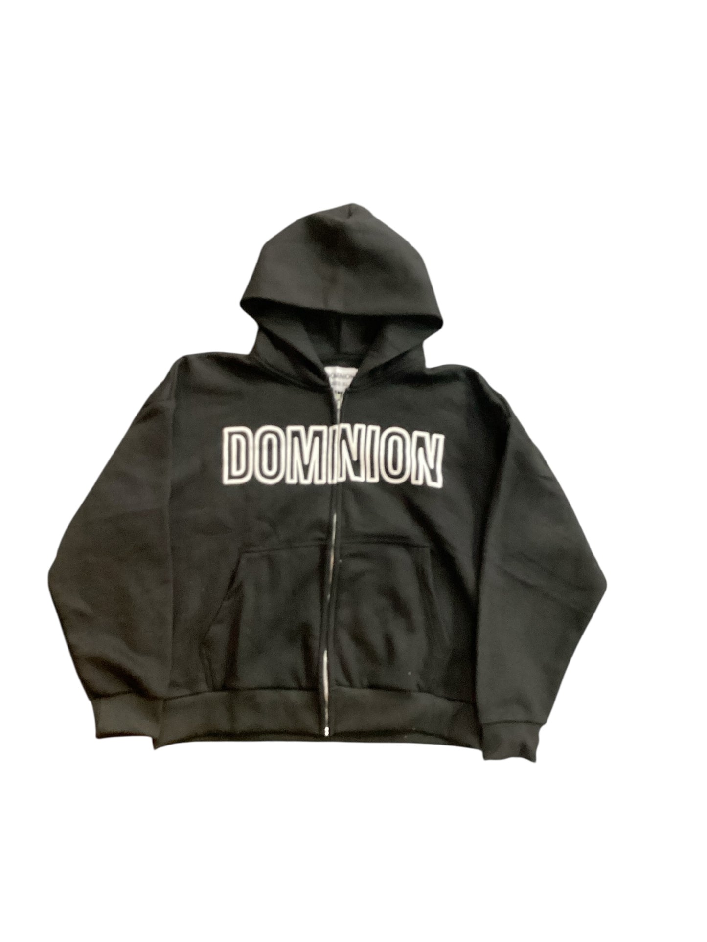 Domi Dominion Black / White Zip up