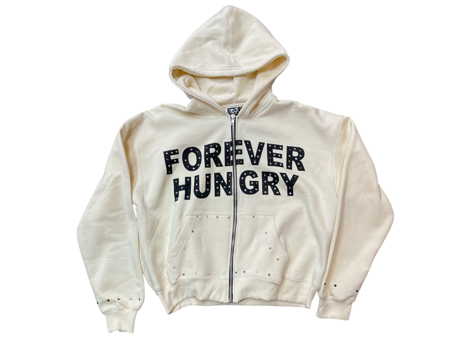 Forever Hungry Gemstone Crème Zipup