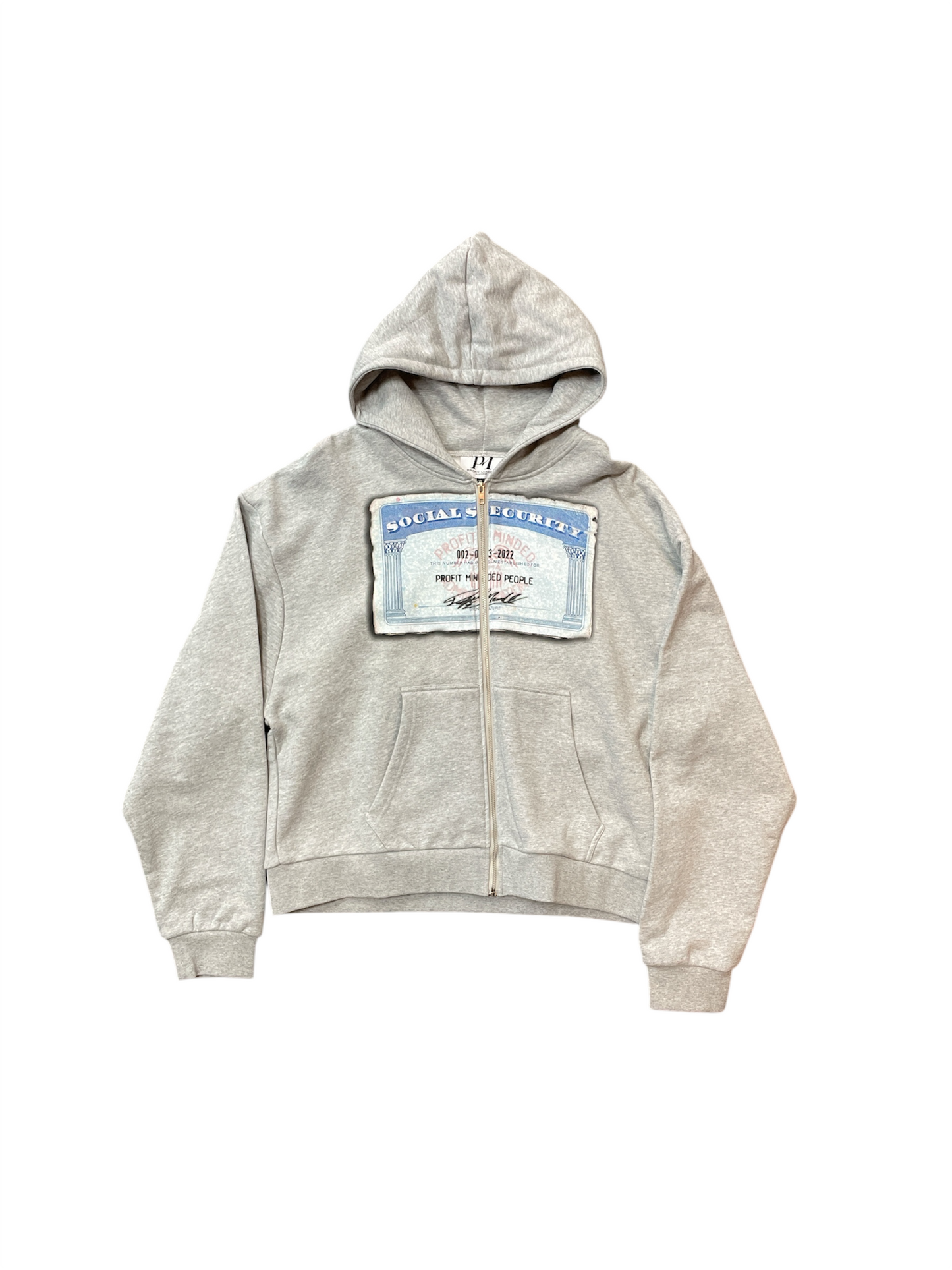 SSN ZIPUP HOODIE GREY