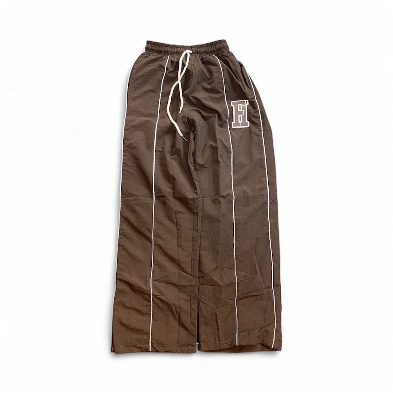 FH Essential Windbreaker Pants Brown