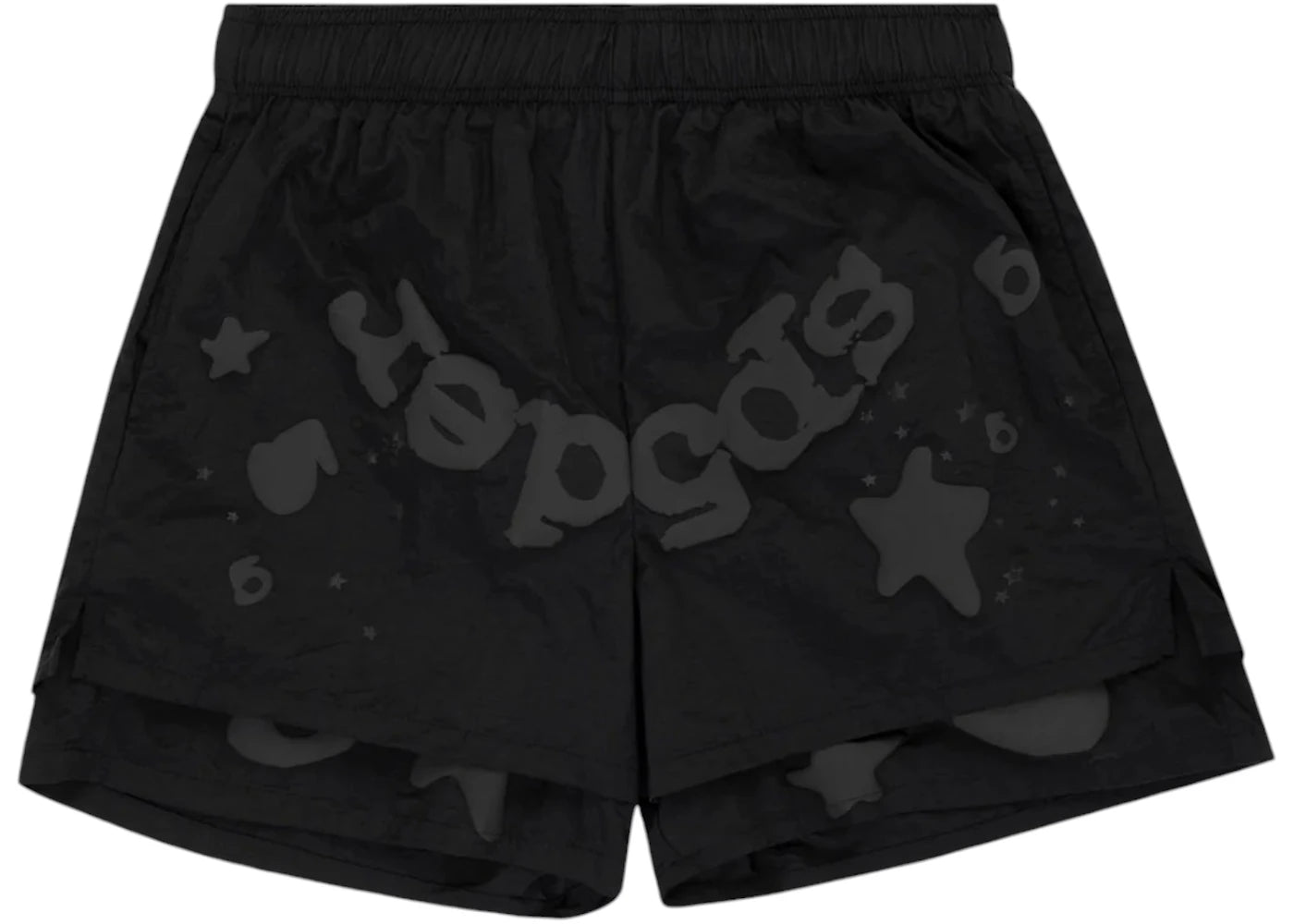 Sp5der Beluga Double Layer Short Black