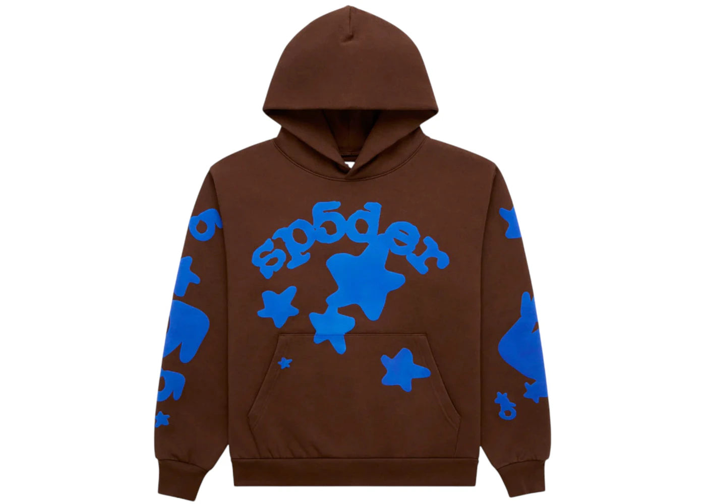 Sp5der Beluga Hoodie Brown
