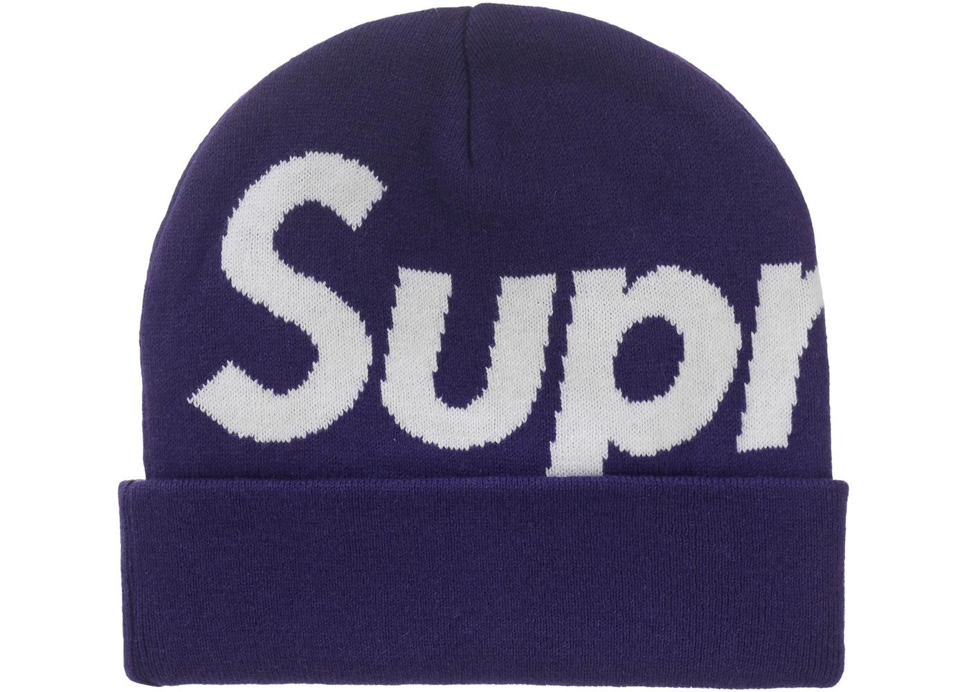 Supreme Big Logo Beanie (FW25) Purple
