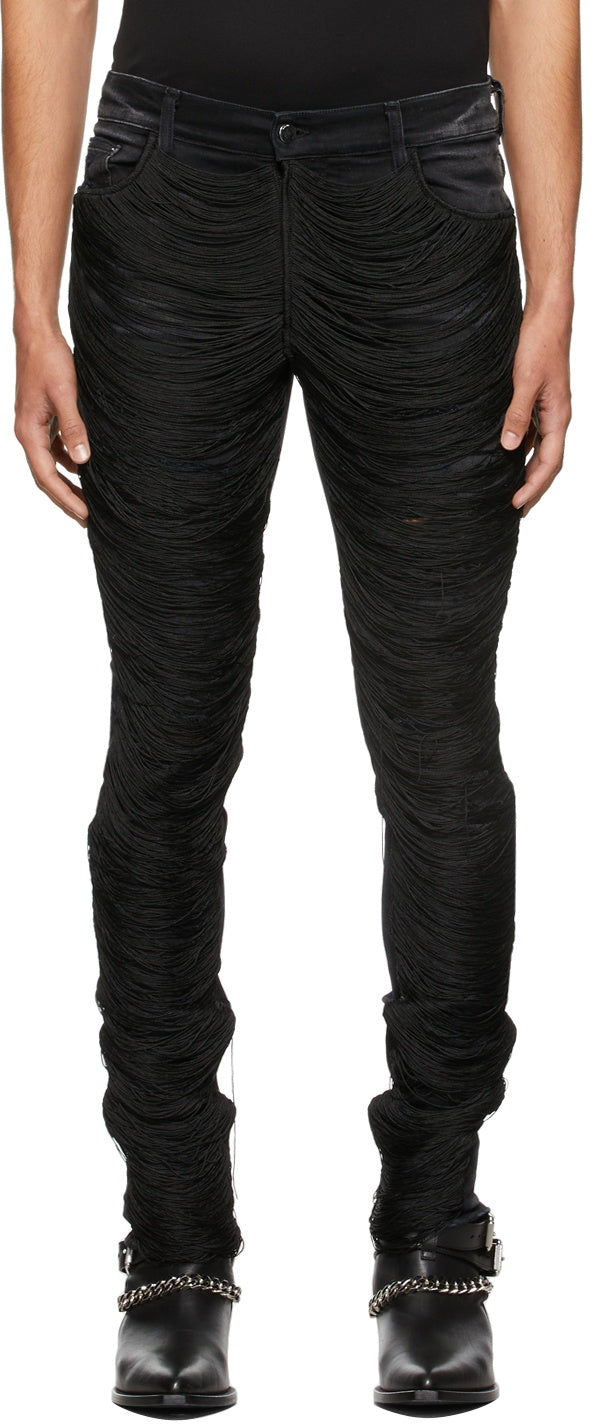 fringe wire jean amiri