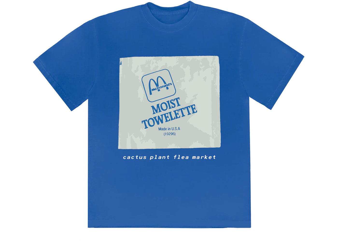 Cactus Plant Flea Market x McDonald's Moist Towelette T-shirt Patient