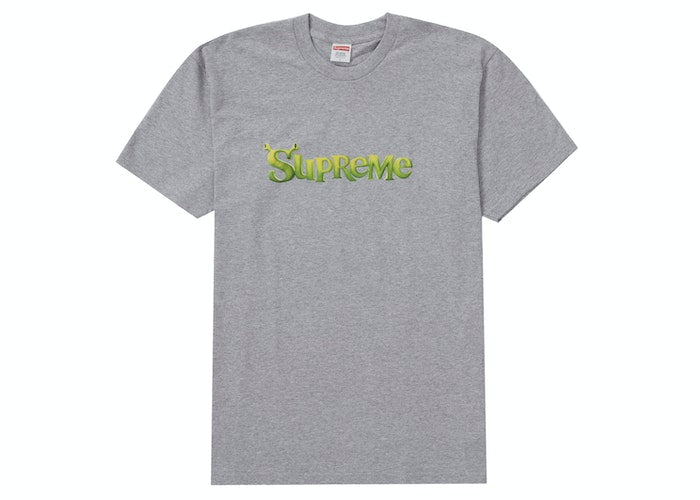 Supreme Shrek Tee Heather Grey