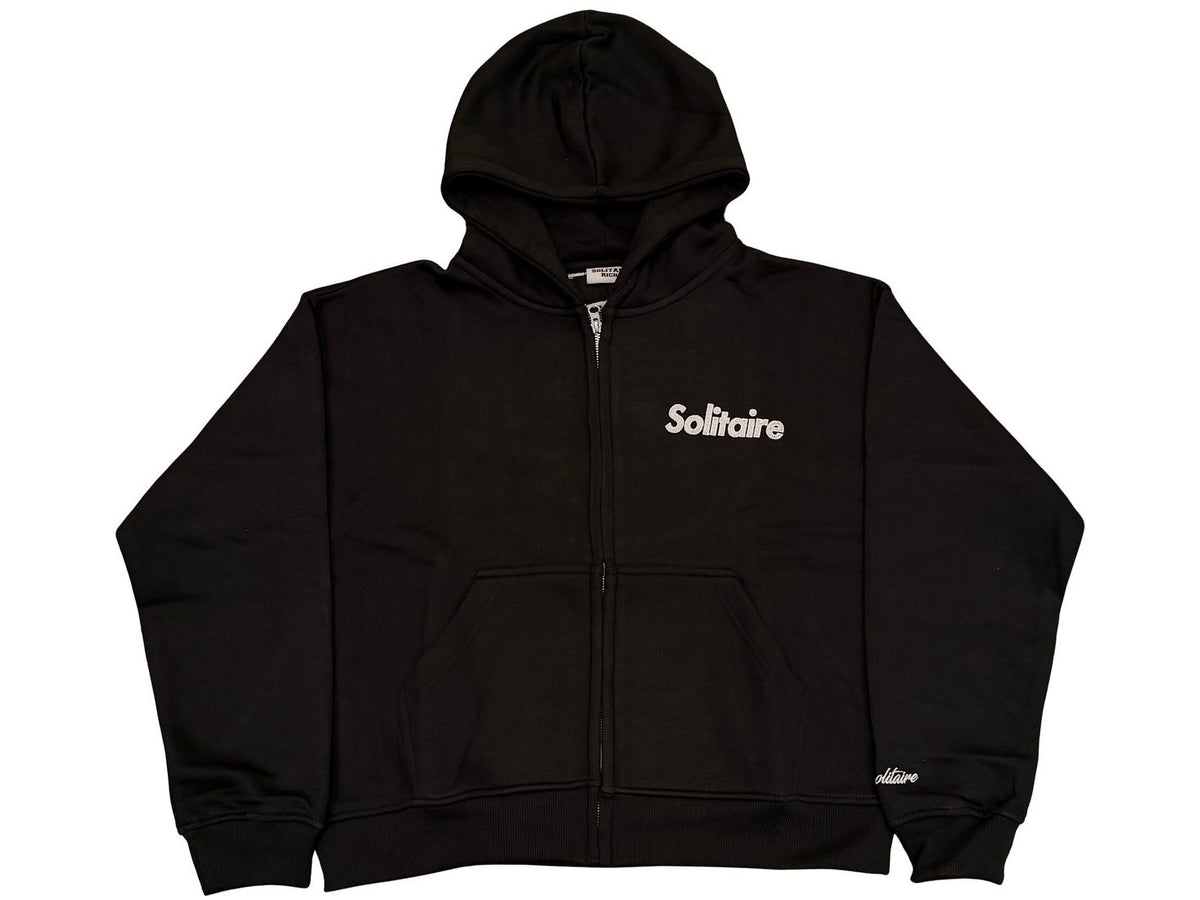 Solitare BLACK & WHITE ZipUp