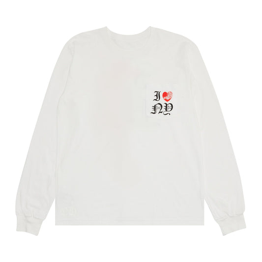 Chrome Hearts I Heart NY Long-Sleeve T-Shirt 'White