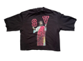 Saint Vanity Black and Burgundy