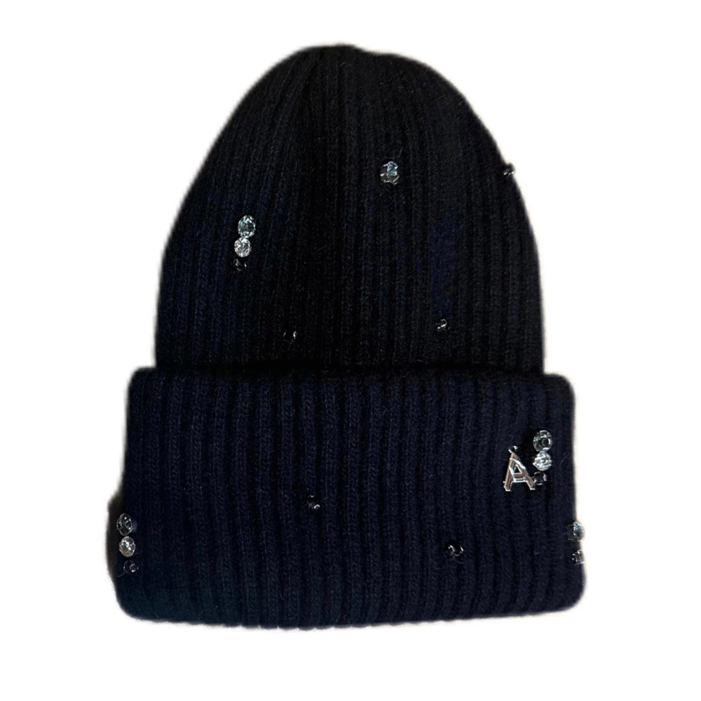 Jewel Beanie Black
