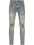 AMIRI MX1 Neon Plaid Jeans