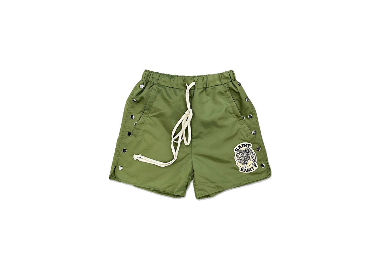 Saint Vanity Green Shorts