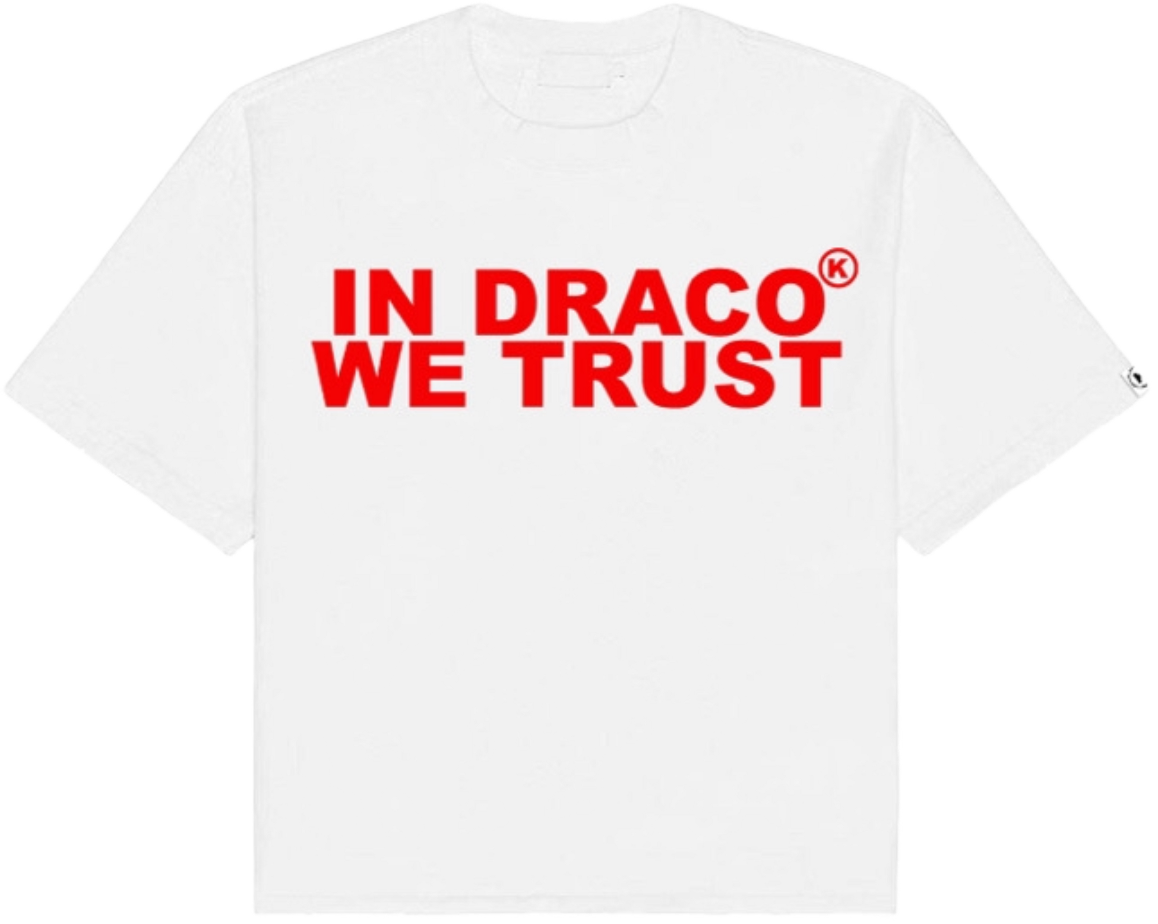 In Draco We Trust White & Red
