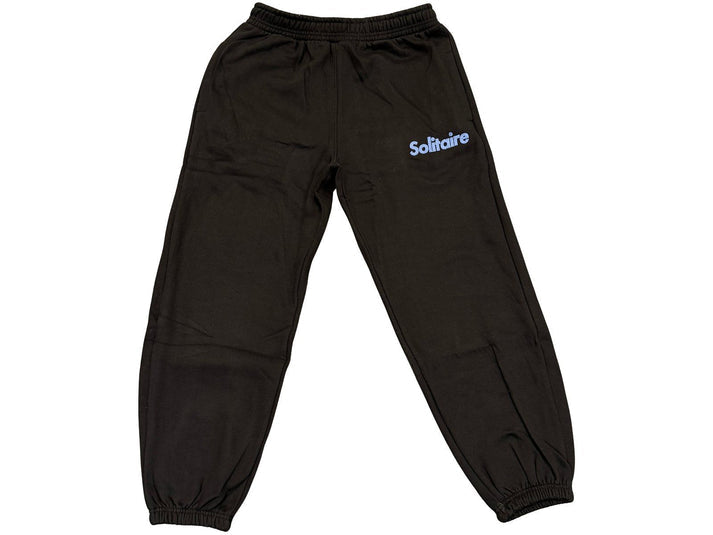 Solitaire Sweatpants Black Blue