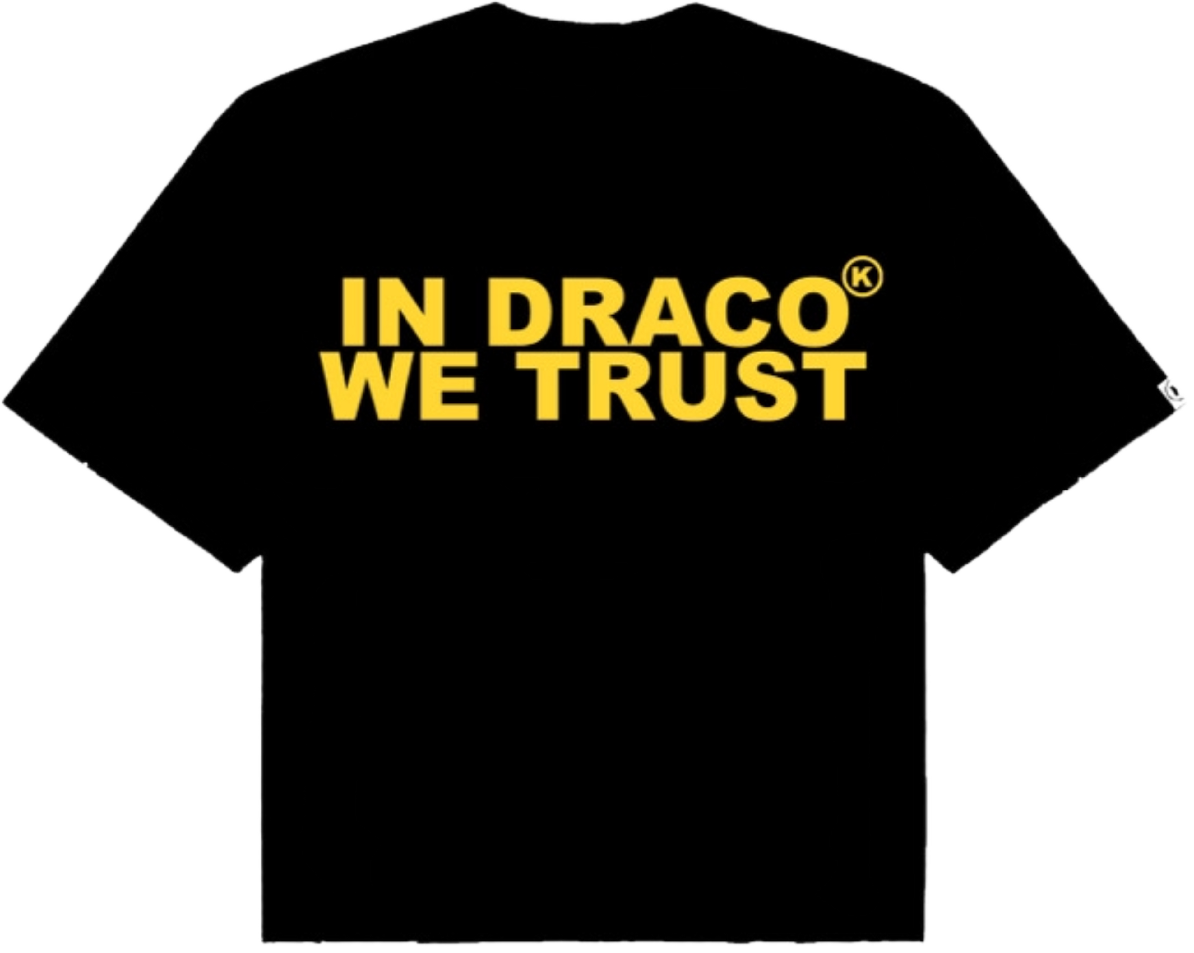 IN DRACO WE TRUST YELLOW