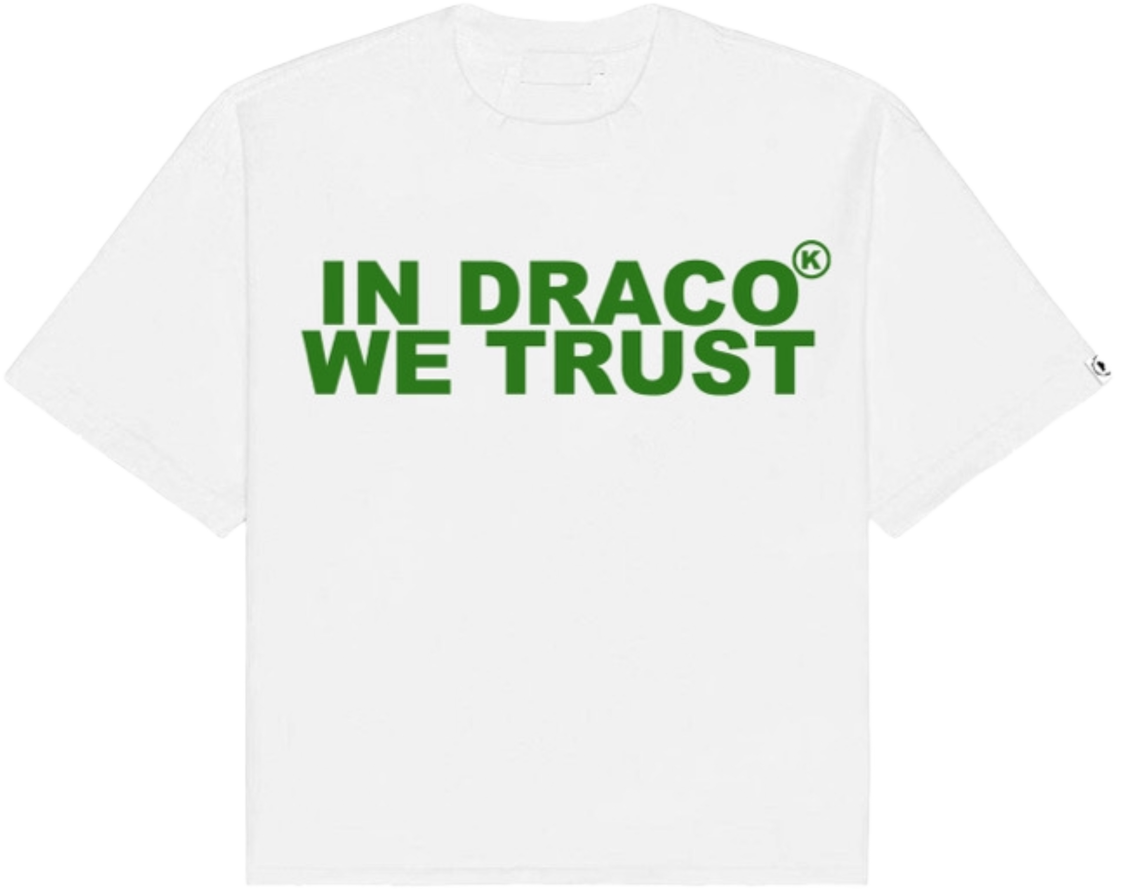 In Draco We Trust White Green
