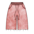 Luv Abominable Bom B Logo Short Salmon