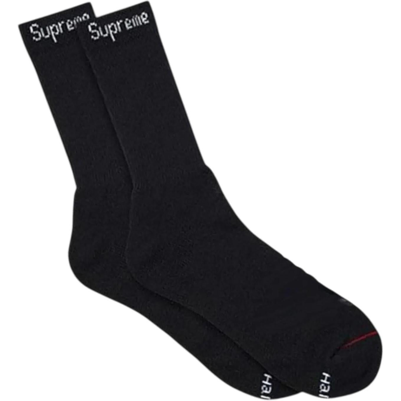 Black Supreme Sock