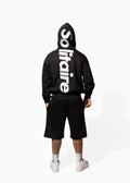 Solitare BLACK & WHITE ZIPUP  ONLY