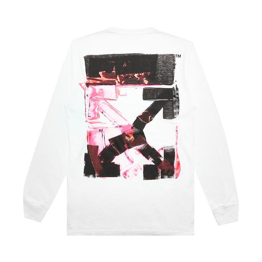 Off-White Acrylic Arrow Long-Sleeve