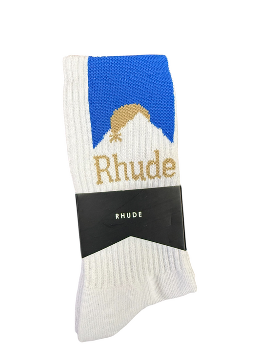 Blue Rhude Sock