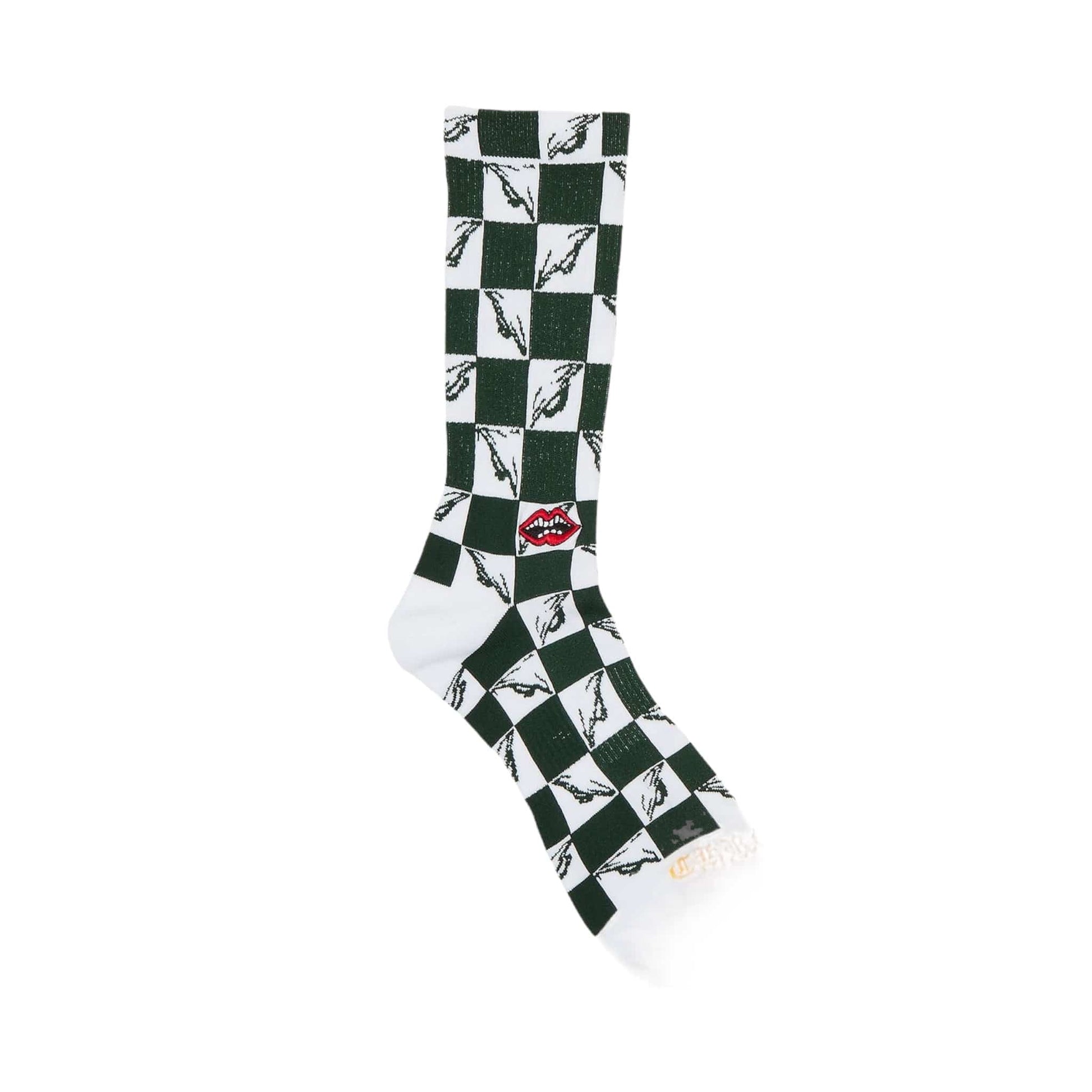 Chrome Hearts x Matty Boy 99 Eyes Socks Green White Red