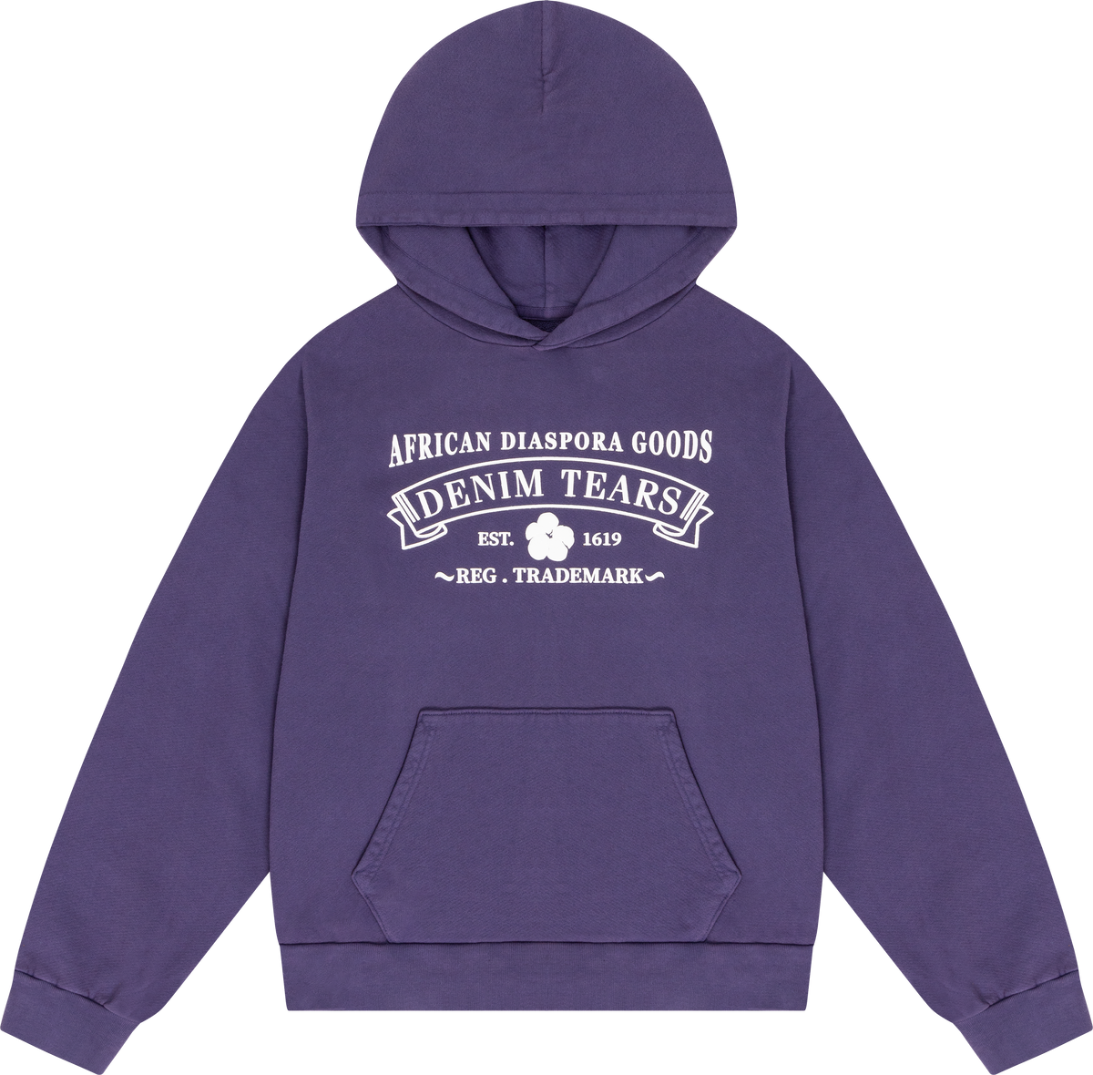 Denim Tears ADG Hoodie Purple