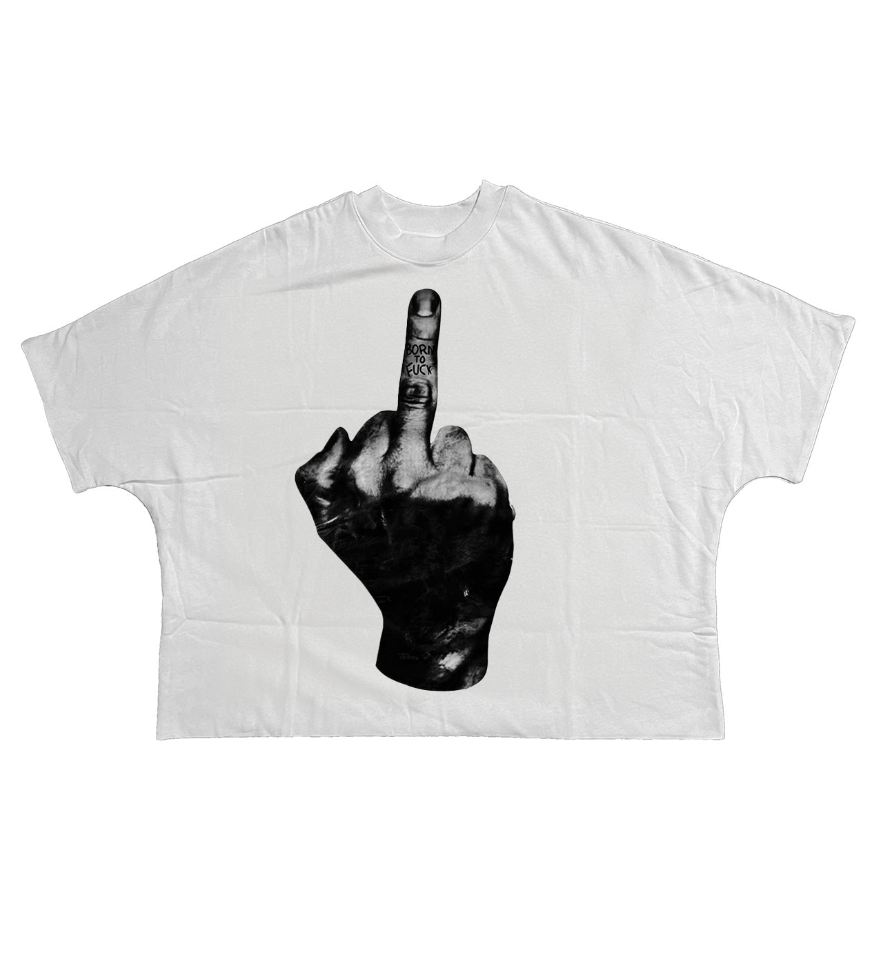 Born Middle Finger Tee