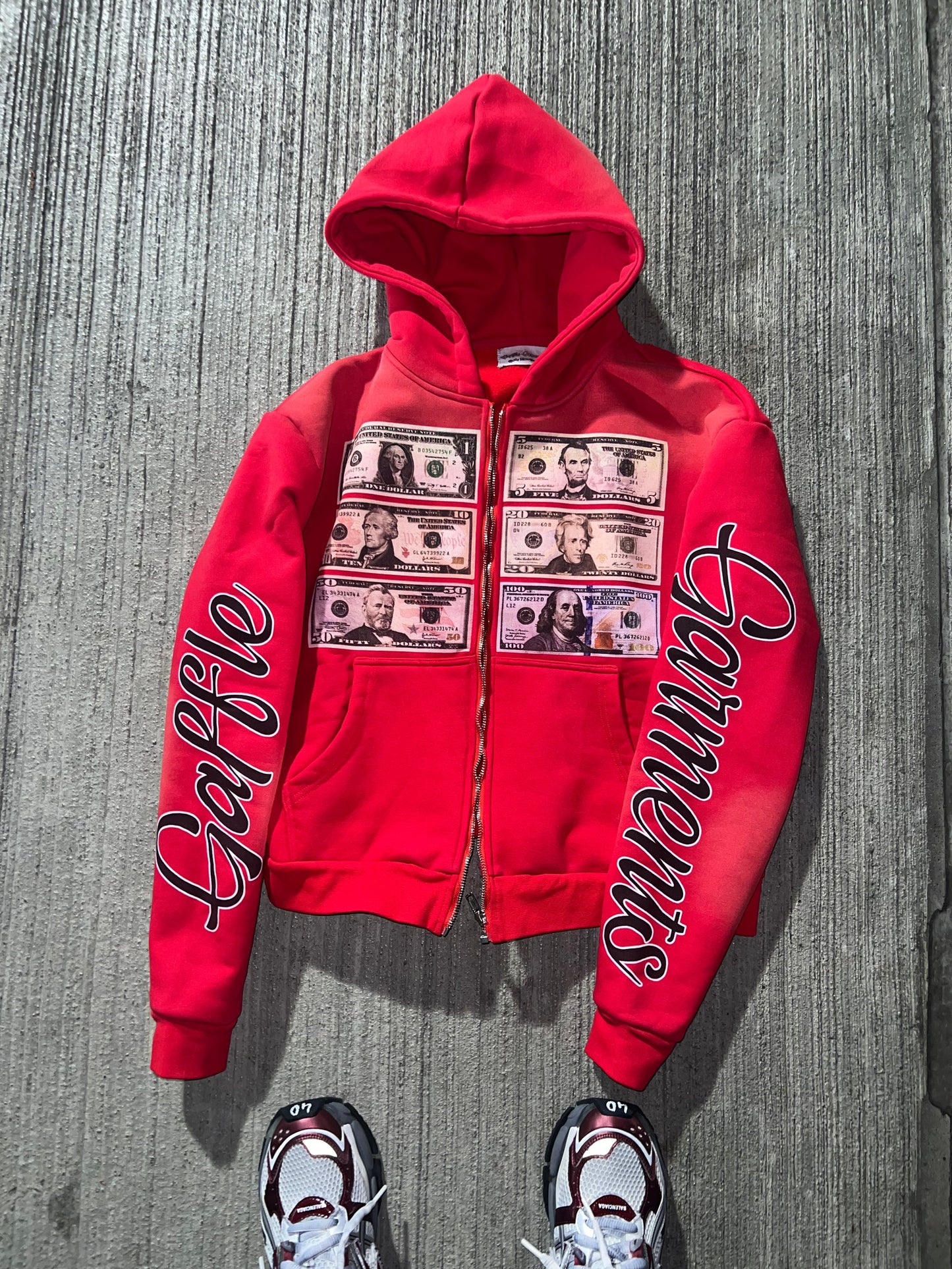 “CHERRY” ALL PROFIT ZIP UP