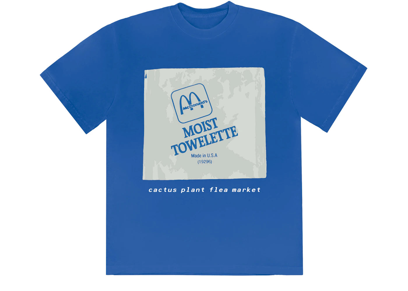 Cactus Plant Flea Market x McDonald's Moist Towelette T-shirt Patient