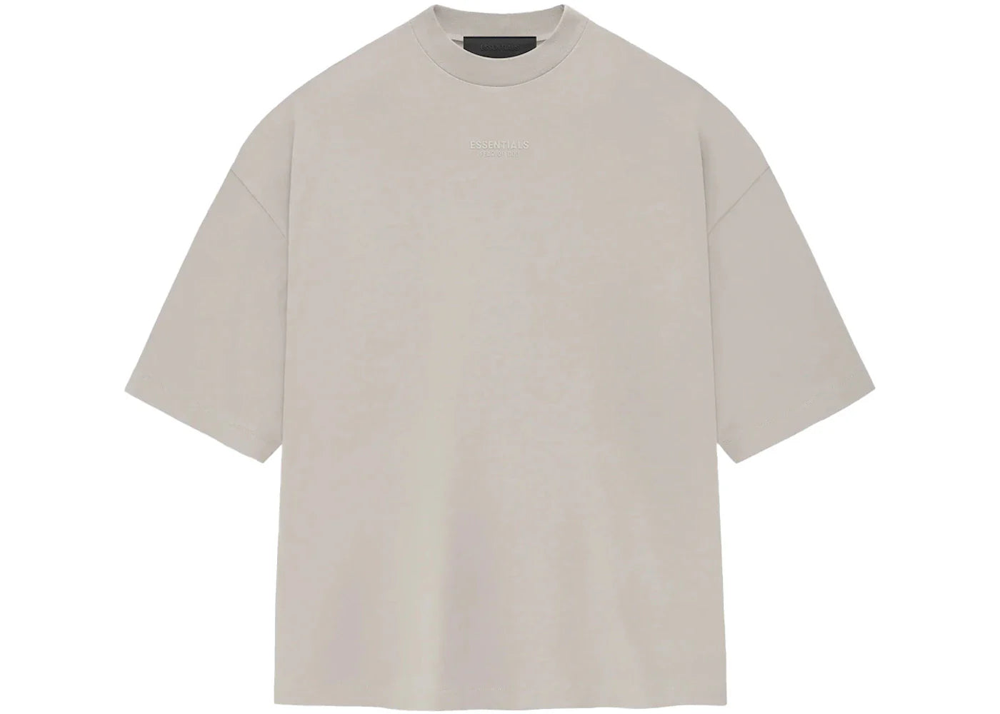 Fear of God Essentials Tee Silver Cloud
