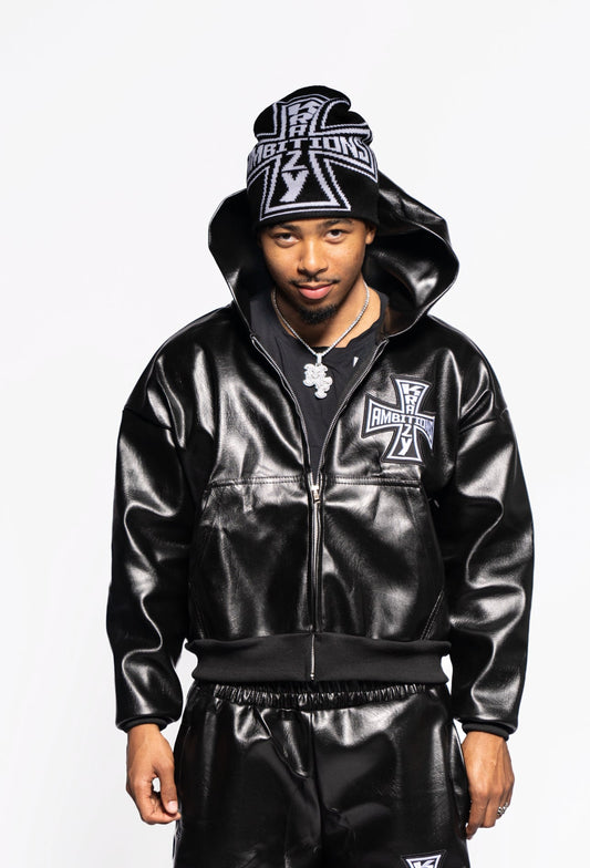 Krazy Ambitions Runway Leather Jacket