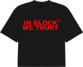 In Glock We Trust Black & red