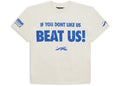 Hellstar Beat Us! T-shirt White/Blue
