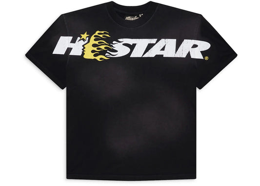 Hellstar Studios Cartoon Logo T-shirt Yellow