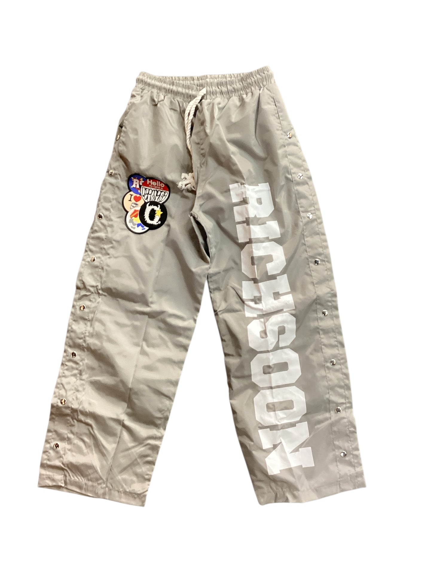 Osimiri World Dear Mom I’ll Be Rich Soon Windbreaker Grey Bottom