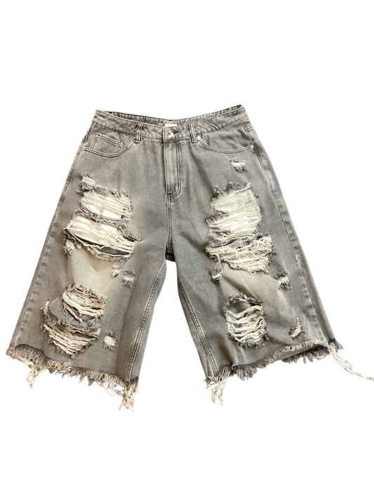Grey Profit Minded Shorts