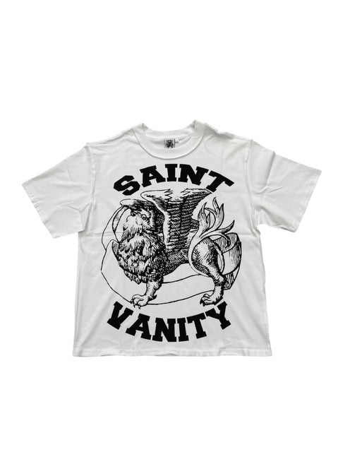 White & Black Saint Vanity Tee