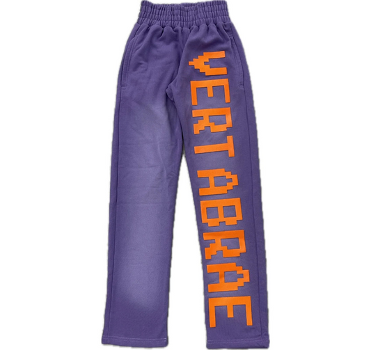vertabrae sweatpants purple