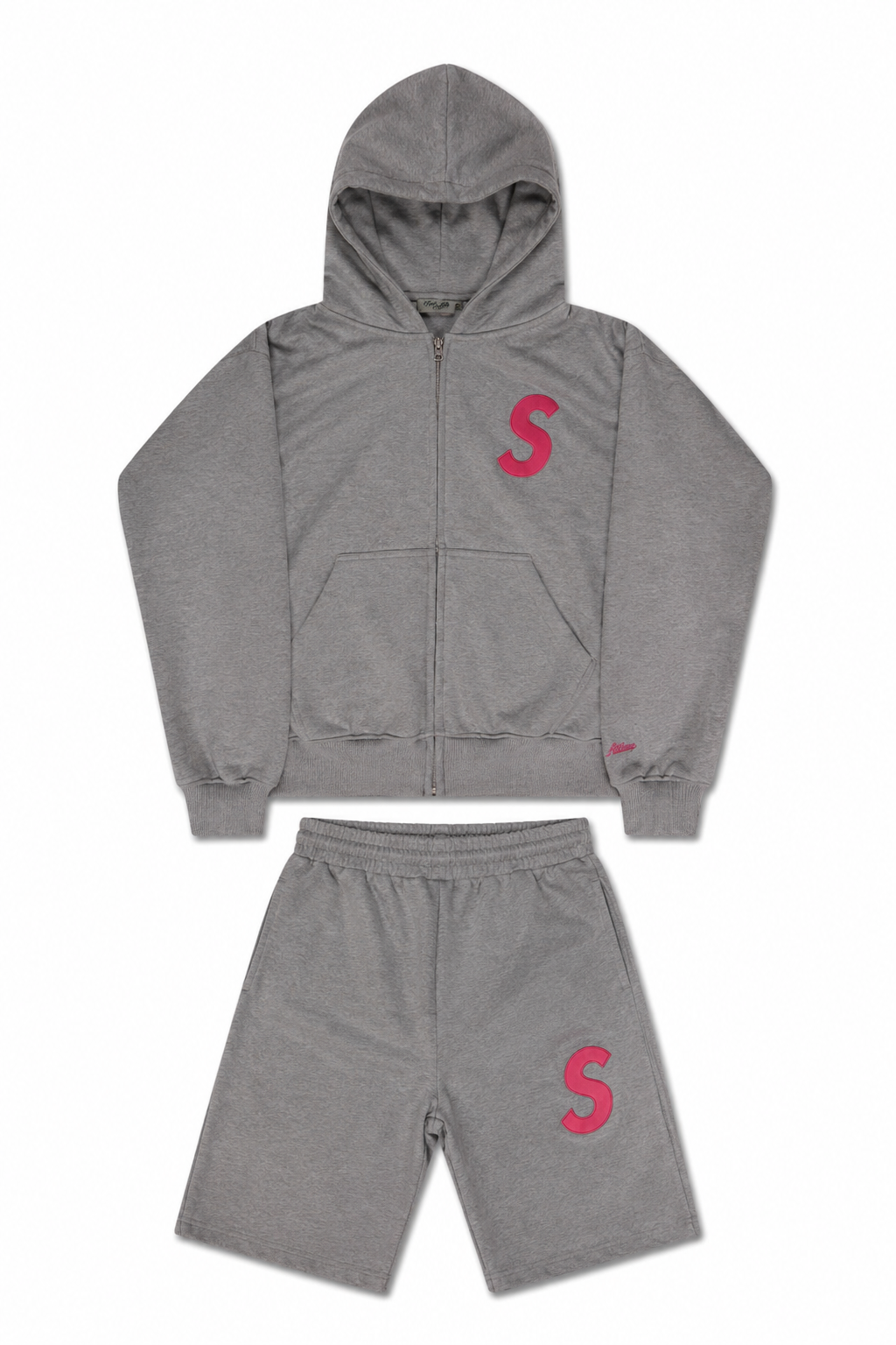 Solitaire GREY & PINK SHORT ONLY