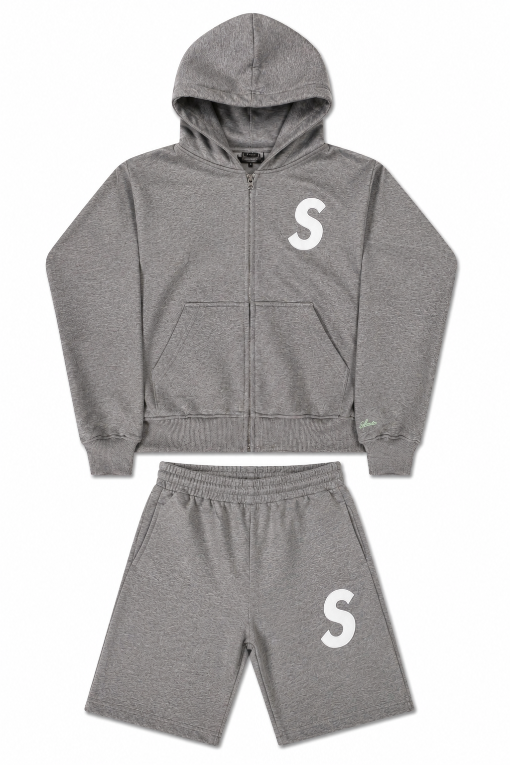 Solitaire GREY & WHITE SHORTS Only