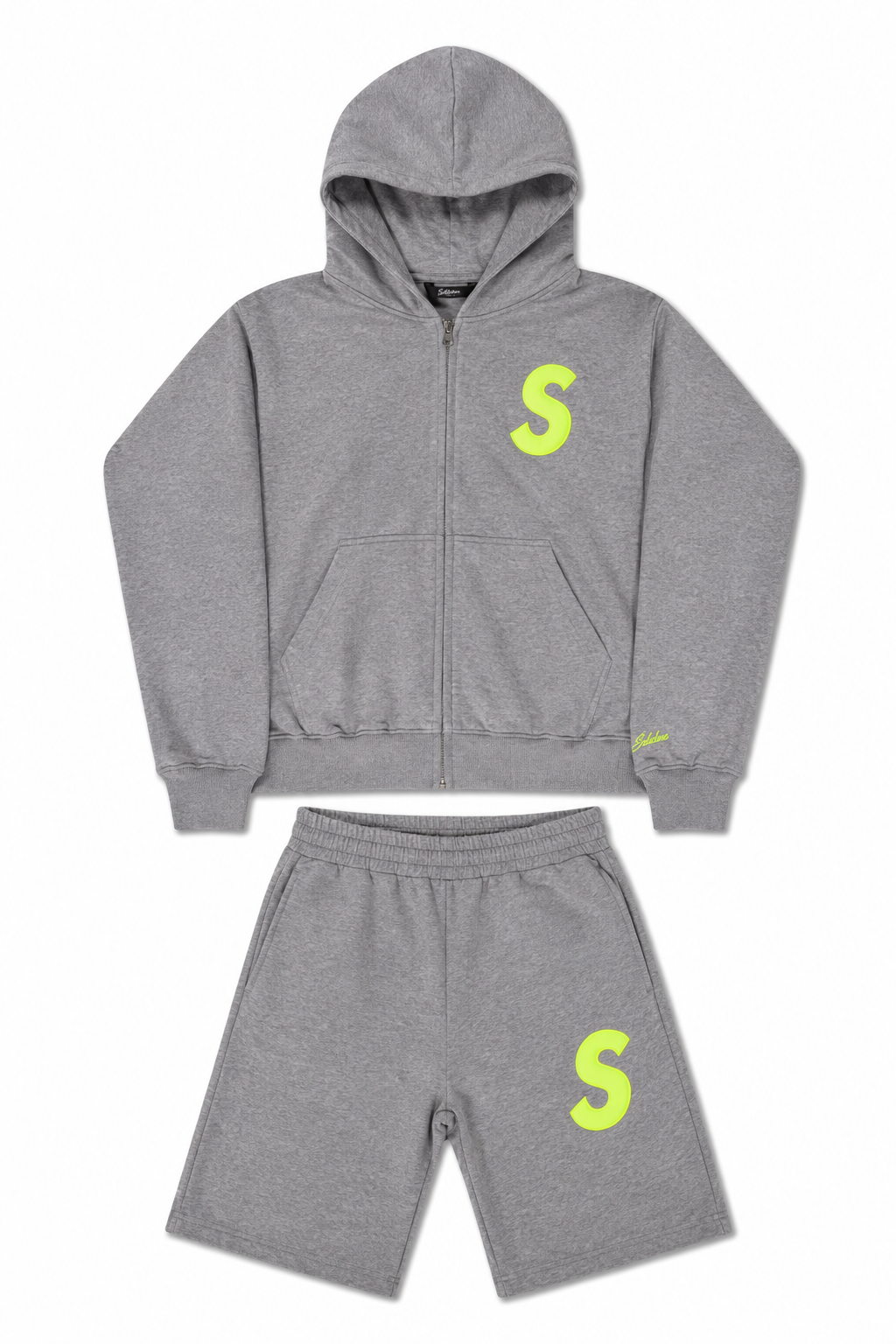 Solitaire GREY & NEON SHORT ONLY