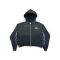 Luv Abominable Bom B Logo Full-Zip Flame Black White