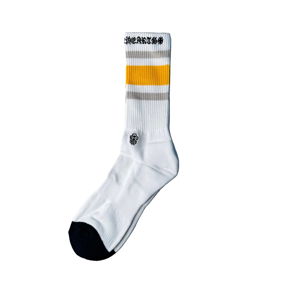CHROME HEARTS SOCKS YELLOW GREY ML