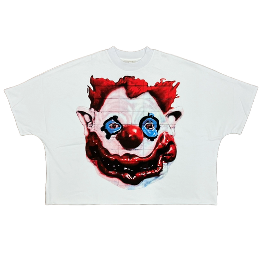 White Clown Billionaire Tee
