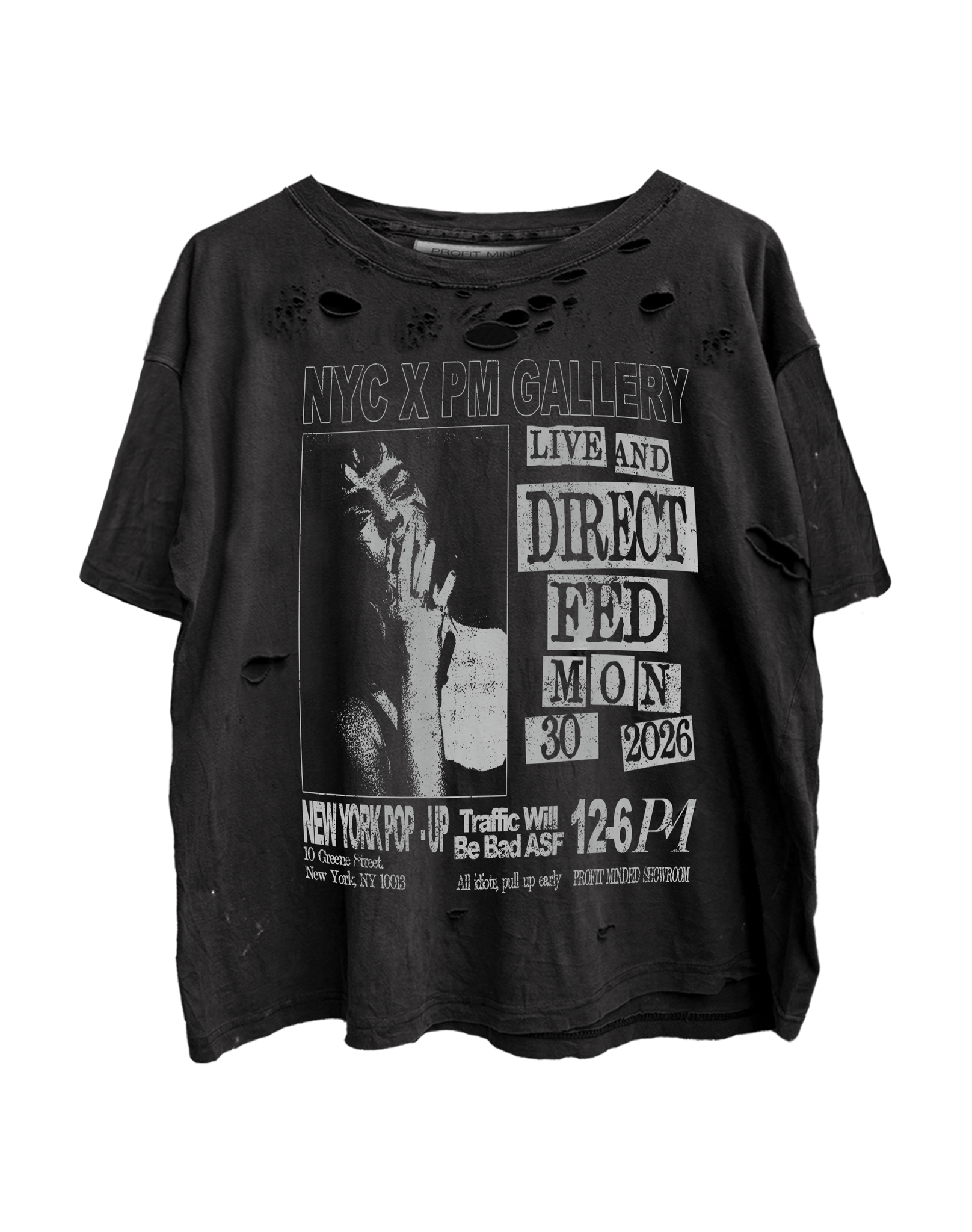 Profit minded NYc x PM t-shirt